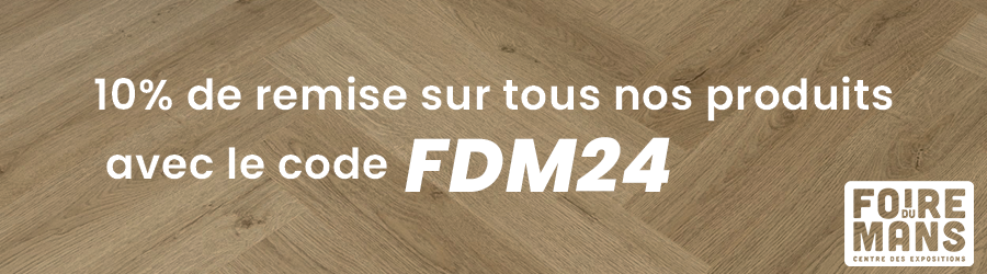 10 % de remise avec le code FDM24