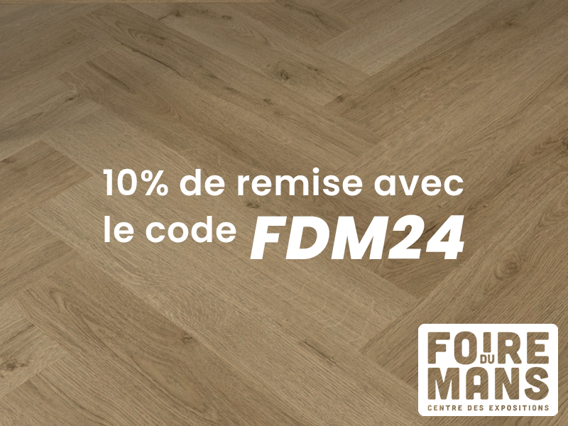 10% de remise avec le code FDM24